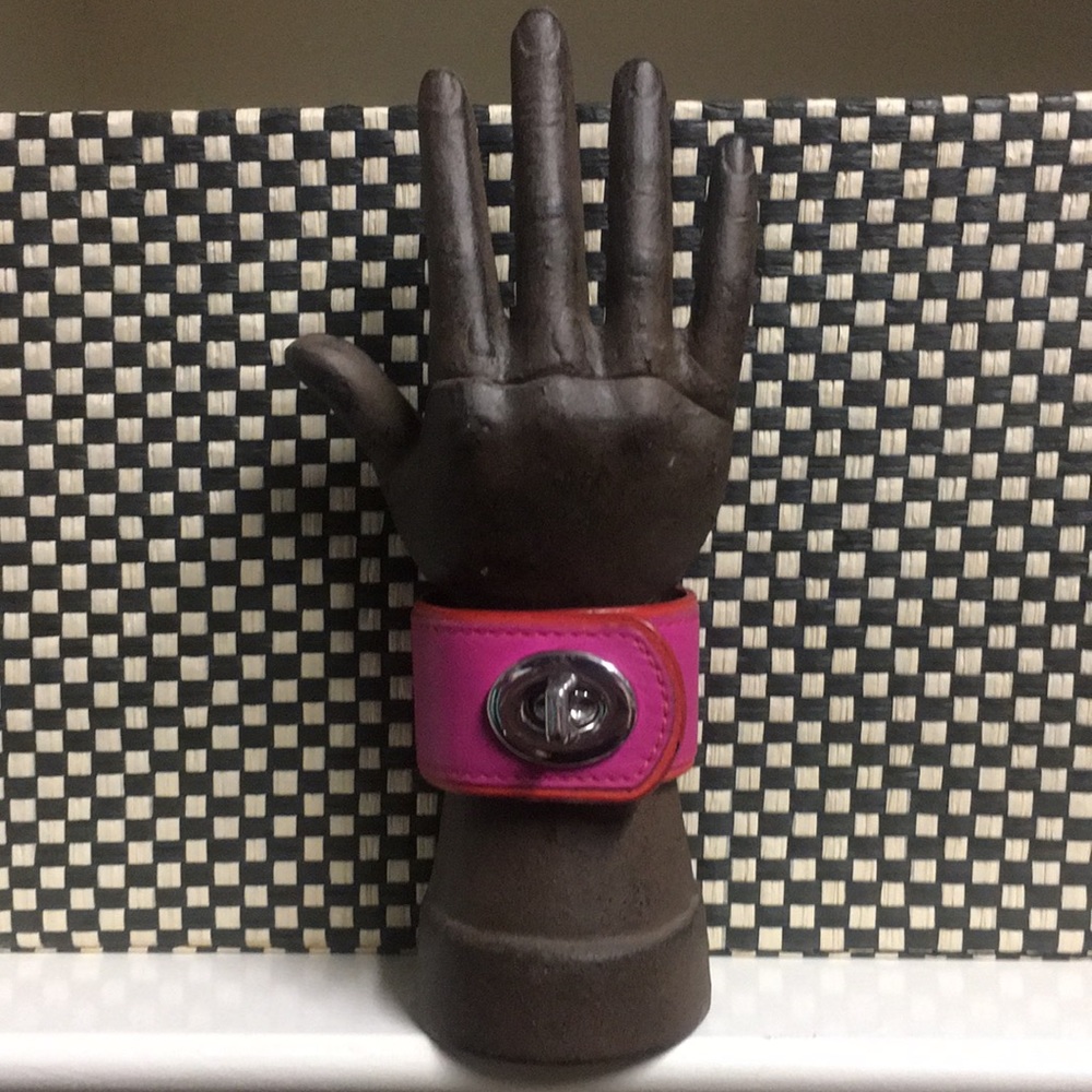 Coach Leather Cuff